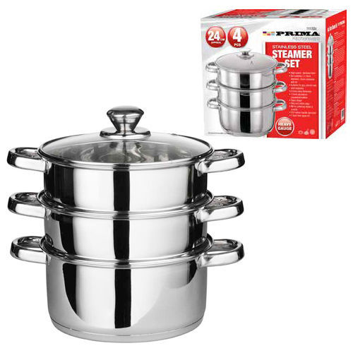 24cm 4pc steamer cooker - 4pc, pot
