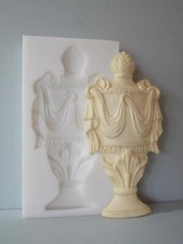 SILICONE RUBBER MOULD ORNATE TALL URN MOULDING FIRE PLACE FURNITURE PROJECTS