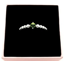 Genuine Pandora August Birthstone Beaded Ring  198867C10