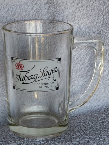 Tuborg lager vintage - half, pint