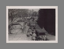 Korean War Photo U.S. Military Caravan On Red Aerts German