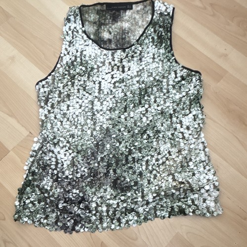 Zara woman silver - silver, mesh