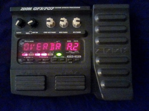 Zoom gfx 707 guitar effects - zoom,