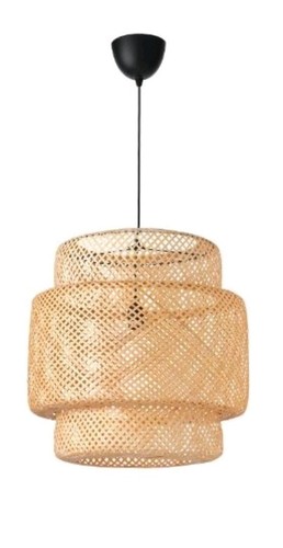 Ikea bamboo ceiling lamp - lamp, shade