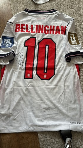 Signed jude bellingham england - jude,