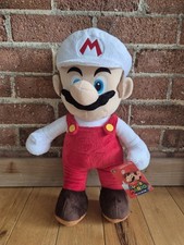 NEW Taito Super Mario Large  Size Plush 45cm Mario Fire Mario 