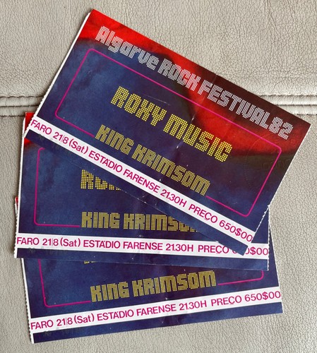 Roxy music concert ticket - ,