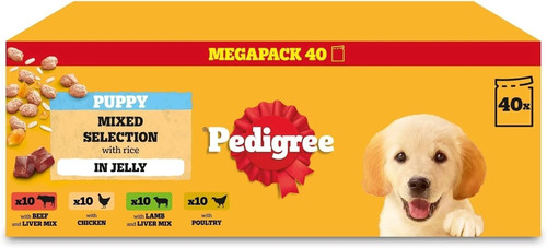 100g pedigree puppy wet - 40,