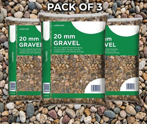 20mm pea gravel - pea, decorative