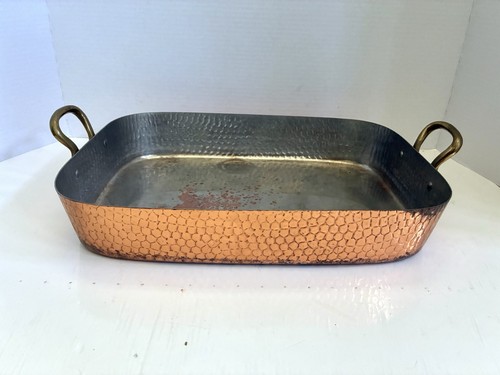 Vintage tin copper brass - copper,