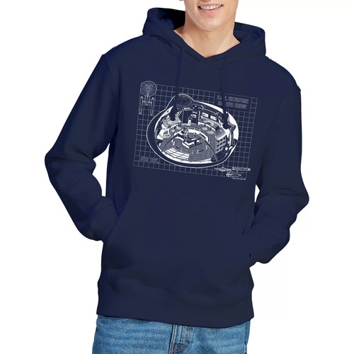 Star trek bridge hoodie - trek, s-2xl