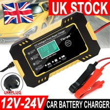 Smart Car Battery Charger Automatic Pulse Repair Maintainer 12V 6A AGM/GEL 2025