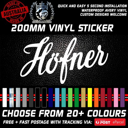 Hofner höfner guitars vinyl - hofner,