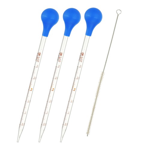 3pcs 3ml borosilicate glass - 3pcs,