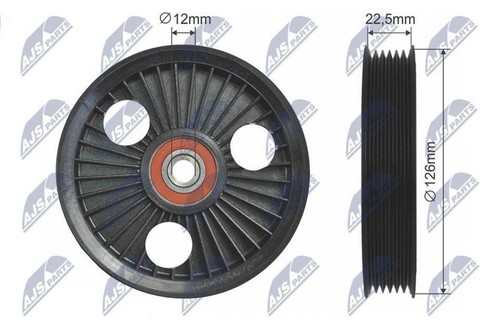 Plastic ribbed belt - plastic, v-ribbed