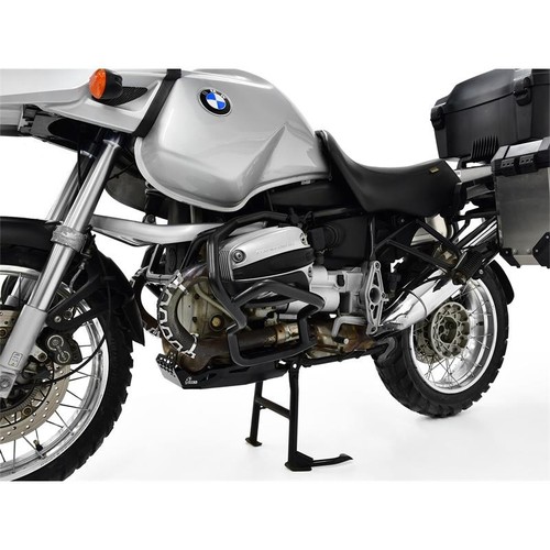 Black tubular engine guard - tubular,