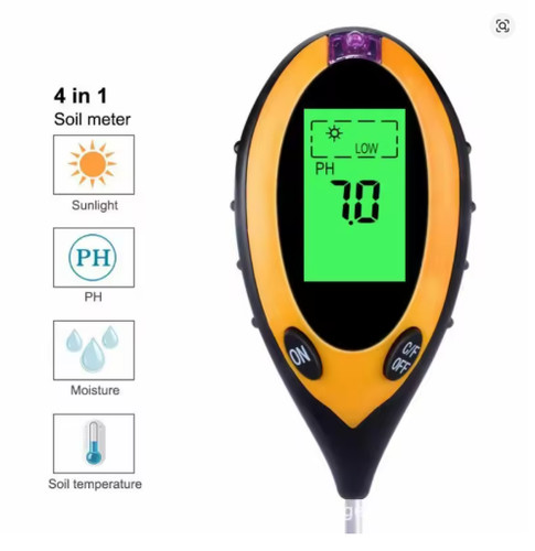 Digital soil ph tester - ph,