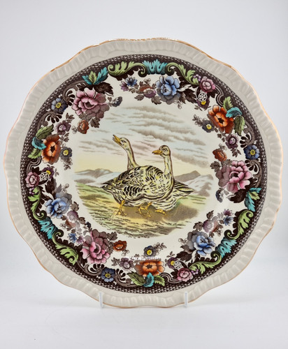 Spode woodland birds dinner - woodland,