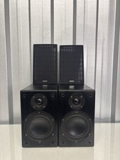 Denon SC-M37  Hi-Fi Stereo Bookshelf Loud Speakers 60-120w 6ohm Tested & Working