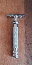 Double Edge Safety Razor Open