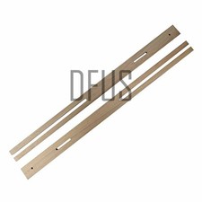 2 (1 PAIR) HARDWOOD HEADBOARD