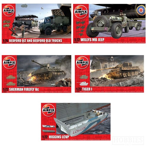 Airfix trucks tanks - tanks, military