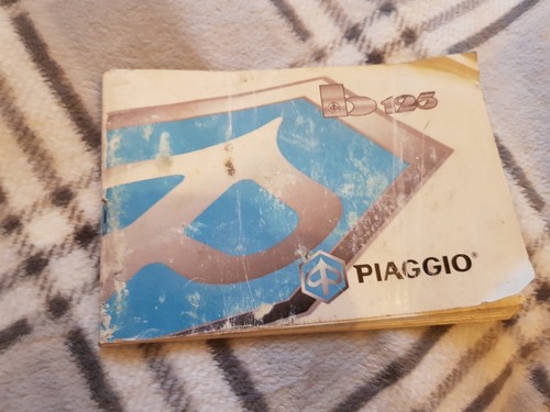 Piaggio b125 handbook