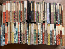 80 PENGUIN POETRY Books Vintage HUGE Bundle FAB PAPERBACK COLLECTION DECOR PROPS