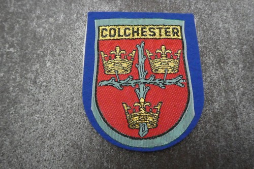 Colchester woven cloth patch - woven,