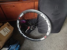 Dura Ace C50 full carbon clincher rim - for Shimano rear bike wheel Novatec hub