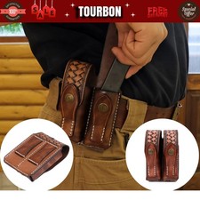 TOURBON Leather Handgun Mag