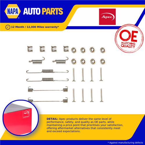 Brake shoe fitting kit fits - shoe,