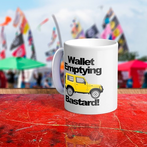 Custom printed mug - printed, suzuki