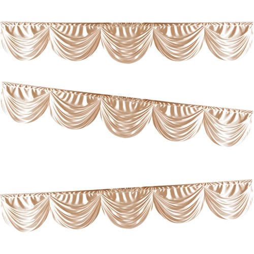 Curtain swags ice - curtain,