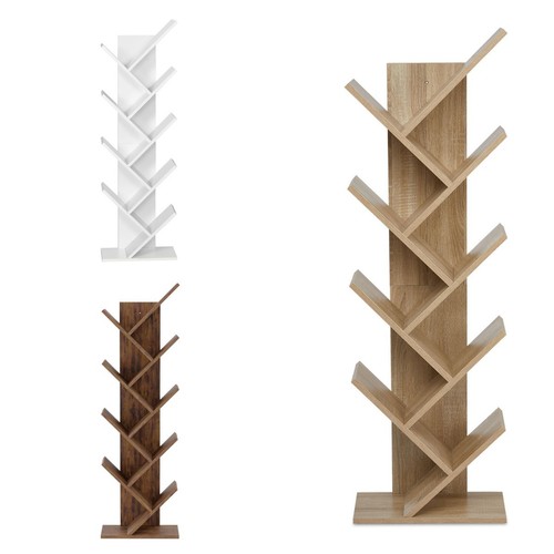 Bookcase tree bookshelf tier - bookshelf, 8