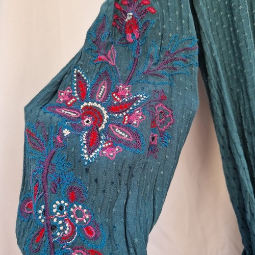 Fat face hove dress teal - hove,