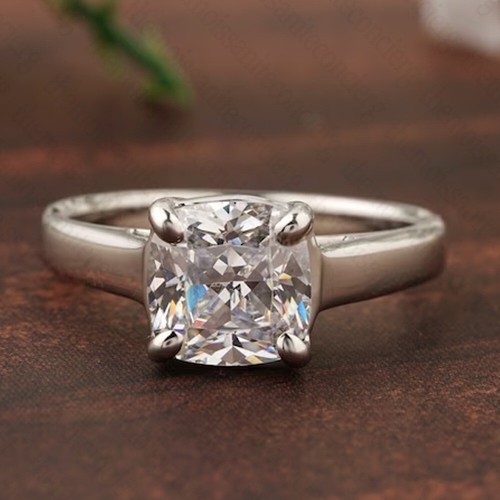 6tcw cushion moissanite - 1.6tcw,