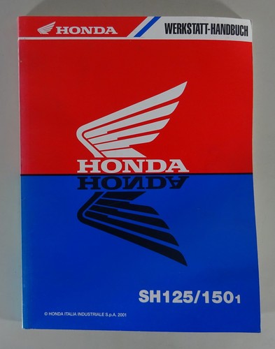 2001 honda 125 - sh, workshop