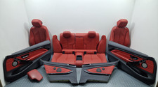 BMW 4 SERIES F32 COUPE MSPORT INTERIOR SEATS DOOR CARDS HARMAN ARMREST SET RED