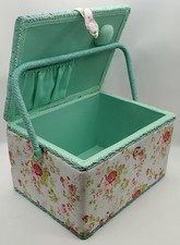 Vintage Sewing Basket Large