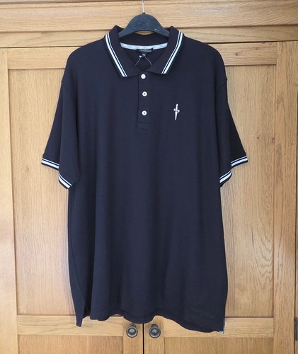 Cesare paciotti black polo - black,
