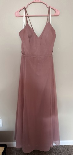 Azazie dusty rose - dusty, chiffon
