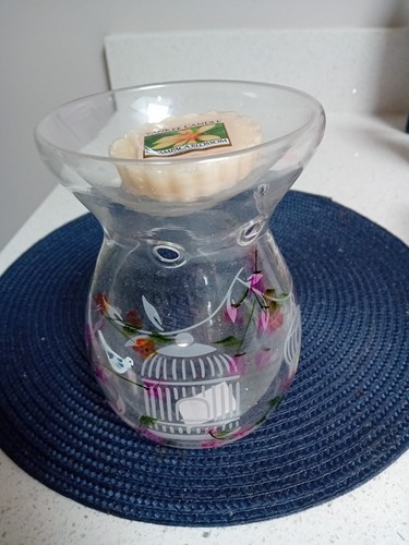 Yankee candle glass - glass, melt
