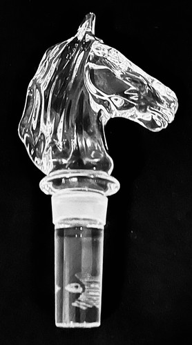 Waterford crystal horse - horse, head