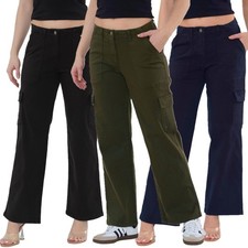 MYT Womens Cargo Trousers Wide