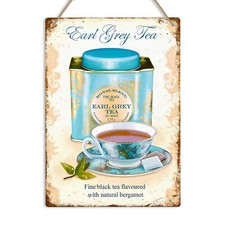 EARL GREY TEA Vintage Metal