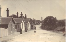 Smeeth near Mersham & Ashford. Railway Station Exterior.