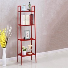 Ladder Shelf Bookcase 4 Tier