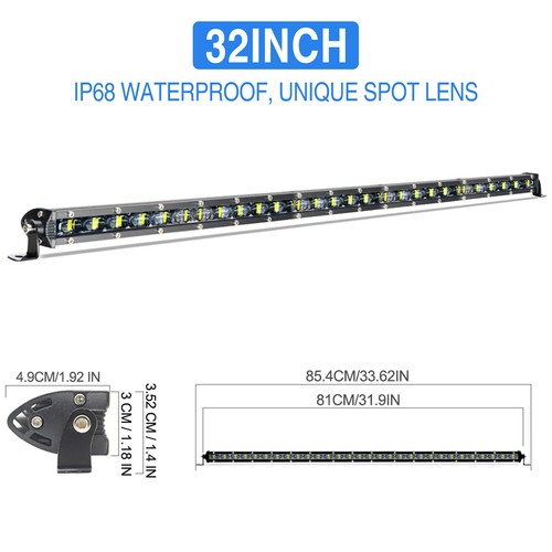 Inch slim led light - 32,