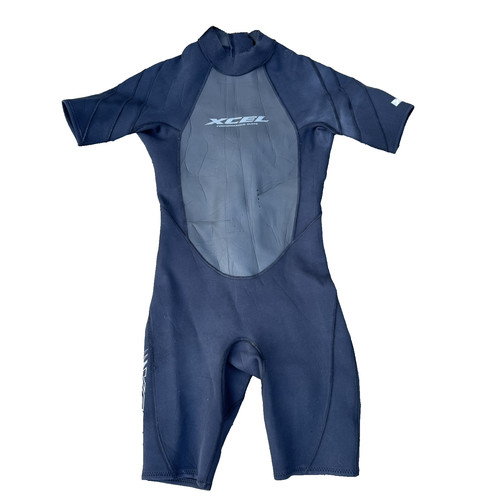 Xcel hawaii mens - back, zip